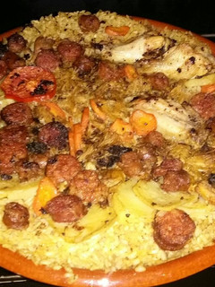 Una foto de Arroz de pobre al horno