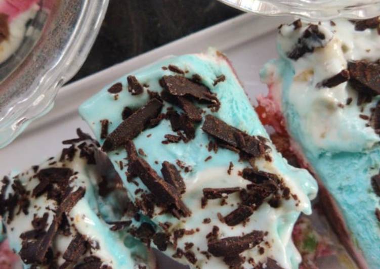 Steps to Make Super Quick Homemade Colourful icecream