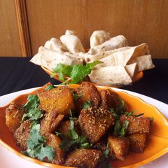 A picture of Potato Masala Roast.