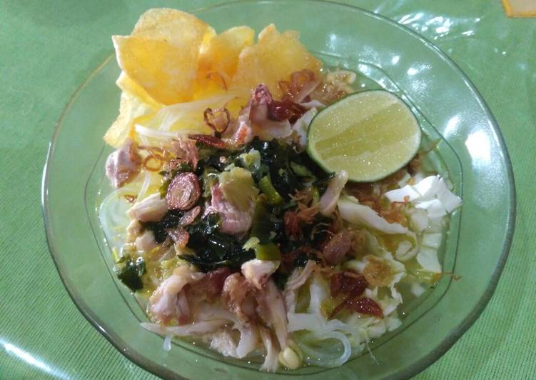 Cara Gampang mengolah Soto ayam bening, Enak Banget