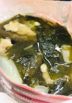 海帶蘿蔔肉羹湯 的食譜成品照片