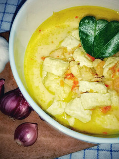 Foto resep Udang Tahu Kuah Santan Pedas