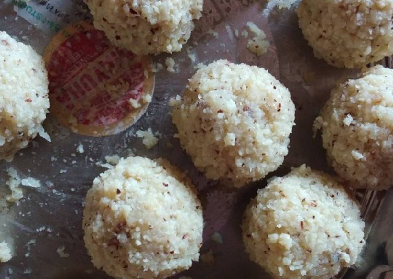 Milk coconut balls