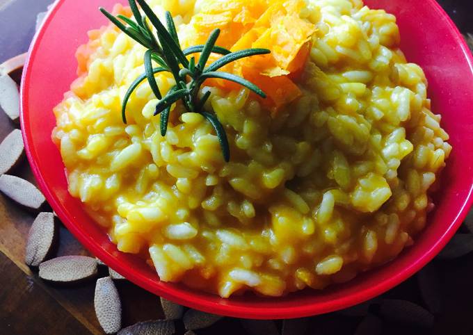 Modo semplice a Preparare Qualsiasi notte della settimana Risotto alla Zucca