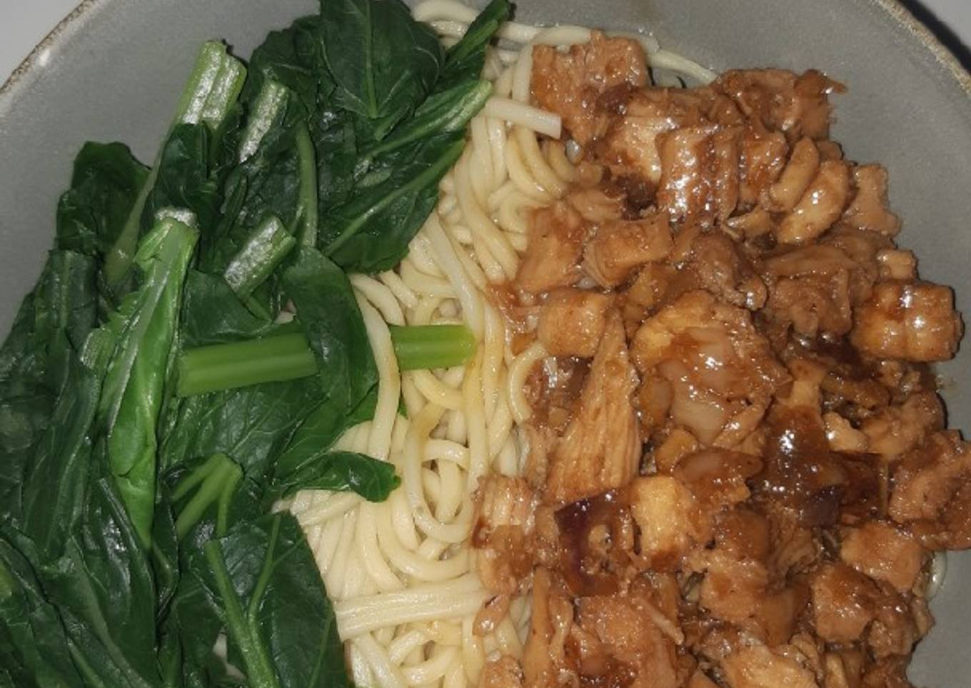 Mie ayam teriyaki enak dan gampang