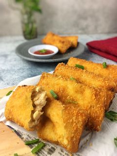 Foto resep Roti Goreng Isi Tuna