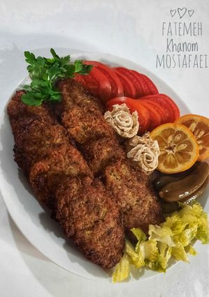 عکسی از دستور کتلت ، شامی