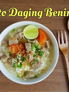 Foto resep Soto Daging Bening Khas Solo