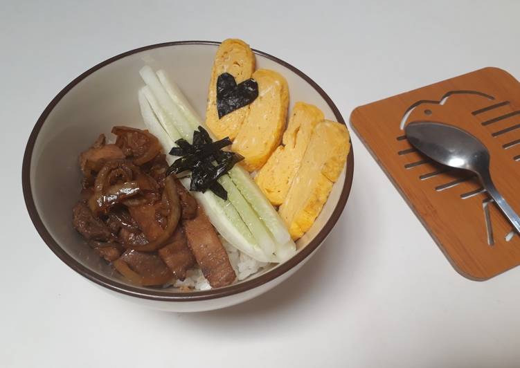 Cara Gampang Membuat Donburi Tuna dan Tamagoyaki, Bikin Ngiler