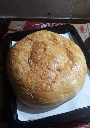 Hình của món Bánh mỳ hamburger.