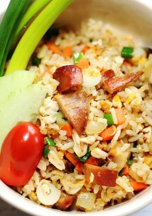 รูปของ ข้าวผัดไก่ (ย่าง)