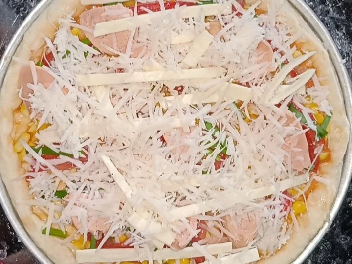 Cara Gampang Menyiapkan Resep  Pizza Kukus Simple Enak yang Lezat, Bisa Manjain Lidah