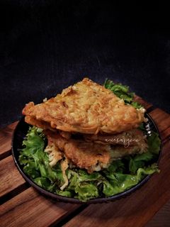 Foto resep Omelet Mie Kari