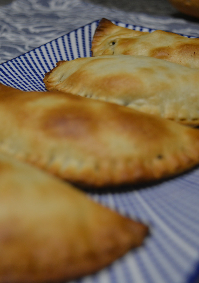 Una foto de Empanadillas de queso y calabacín