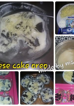 Foto resep Cheese cake oreo/es krim oreo