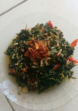 Foto resep Tumis daun singkong