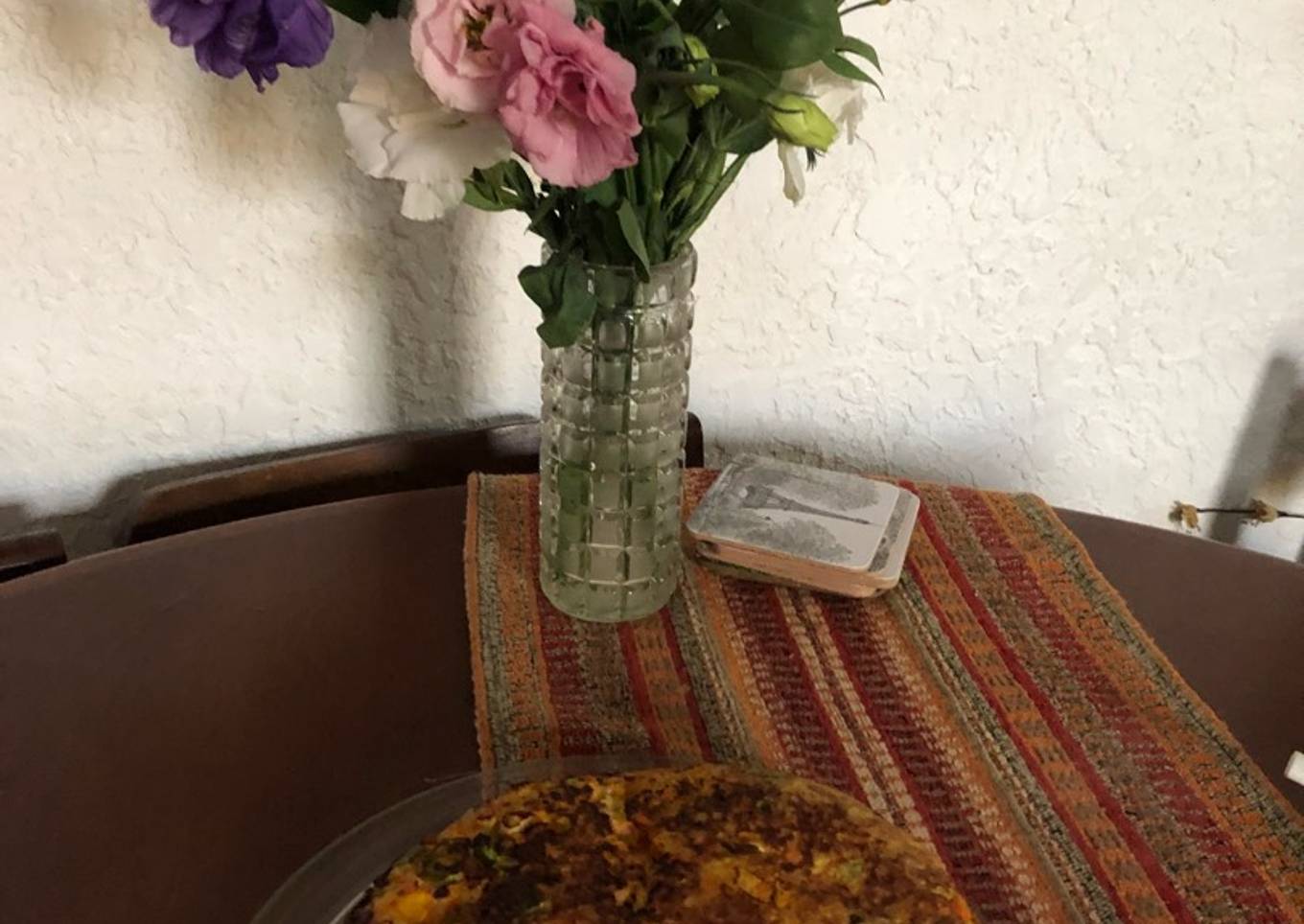 TORTILLA DE ARROZ, CALABAZA y ZANAHORIAS