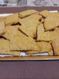 Crackers ricetta senza lievito