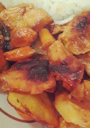 صورة لوصفة صينية دجاج بالفرن 😋😫