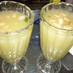 A picture of Cocumber, sweet melon juice.