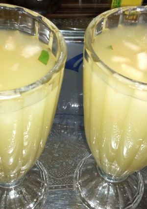 A picture of Cocumber, sweet melon juice.