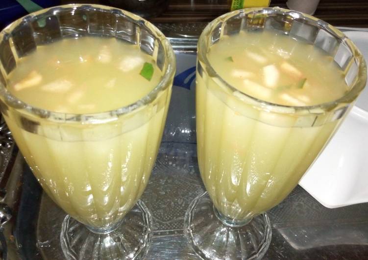 Easiest Way to Make Great Cocumber, sweet melon juice | This is Recipe So Trending You Must Try Now !!