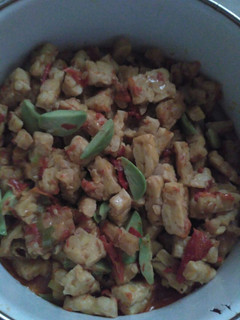Foto resep Tempe pete sambal merah simpel