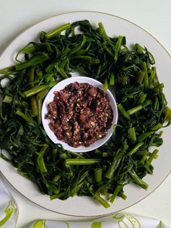 Foto resep Sambal Brambang Asem Kangkung ala Mbak Heni