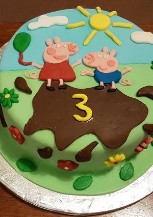 Φωτογραφία της συνταγής Τούρτα Peppa Pig