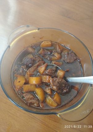 Foto resep Semur Daging (hemat gas; 5-30-7)