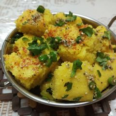 A picture of Instant Dhokla.