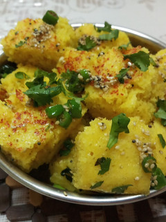 A picture of Instant Dhokla.