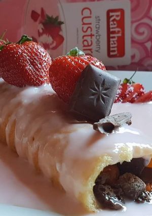 A picture of Baked Filled Sweet Roll Goll.