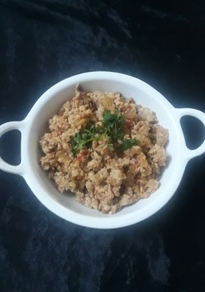 A picture of Egg Bhurji.