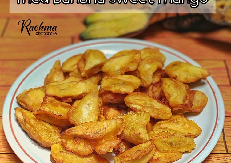 Cara Gampang Membuat Fried Banana Sweet Mango Anti Gagal