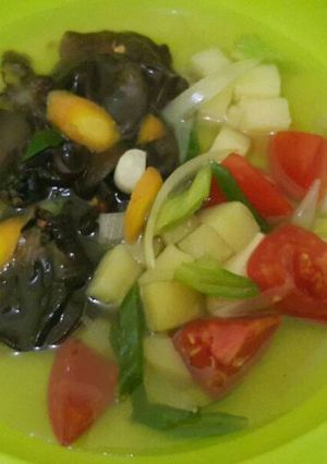 Foto resep Sup Jamur Kuping