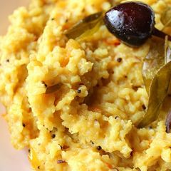 A picture of Arisim Paruppu Sadham - Coimbatore Style (Masala Daal Rice).