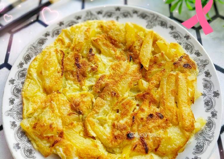 Cara Gampang Membuat Tortilla (Omelet ala Spanyol) yang Lezat Sekali