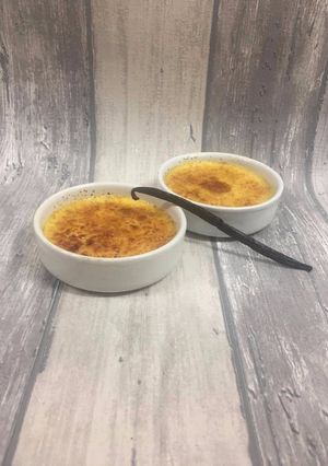Une photo de Crème brulée vanille