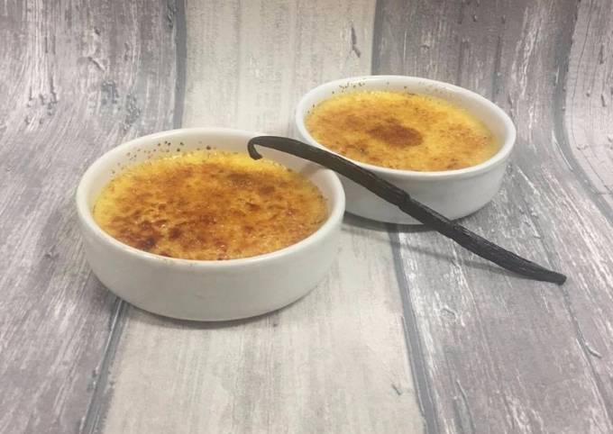 Crème brulée vanille