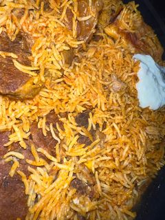 صورة لوصفة كبسة حاشي بقدر الضغط