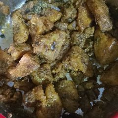 A picture of Chatpate aloo.