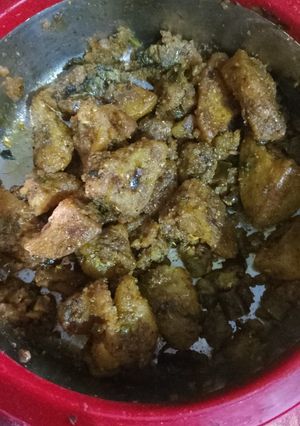A picture of Chatpate aloo.
