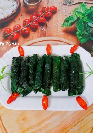 A picture of Beef Wrapped in Betel Leaves (Air Fryer Method).