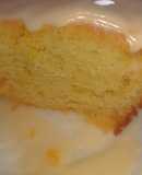 Budín de mandarinas con glacé de mandarinas