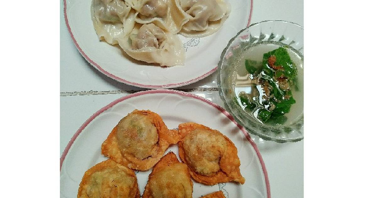 Resep Pangsit babi rebus dan goreng oleh Dapur Mommy Cookpad