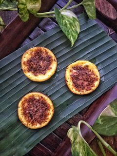 Foto resep Kue lumpur labu kuning, topping abon