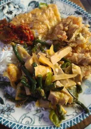 Foto resep Sayur Tauco Nangka Kacang Panjang
