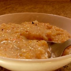 A picture of Coconut daliya.