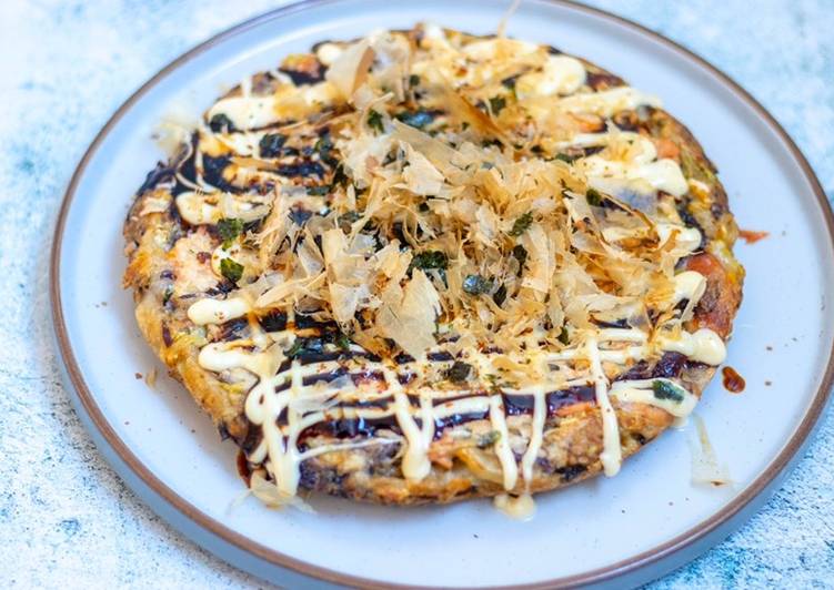 How to Make Recipe of Okonomiyaki 🍕